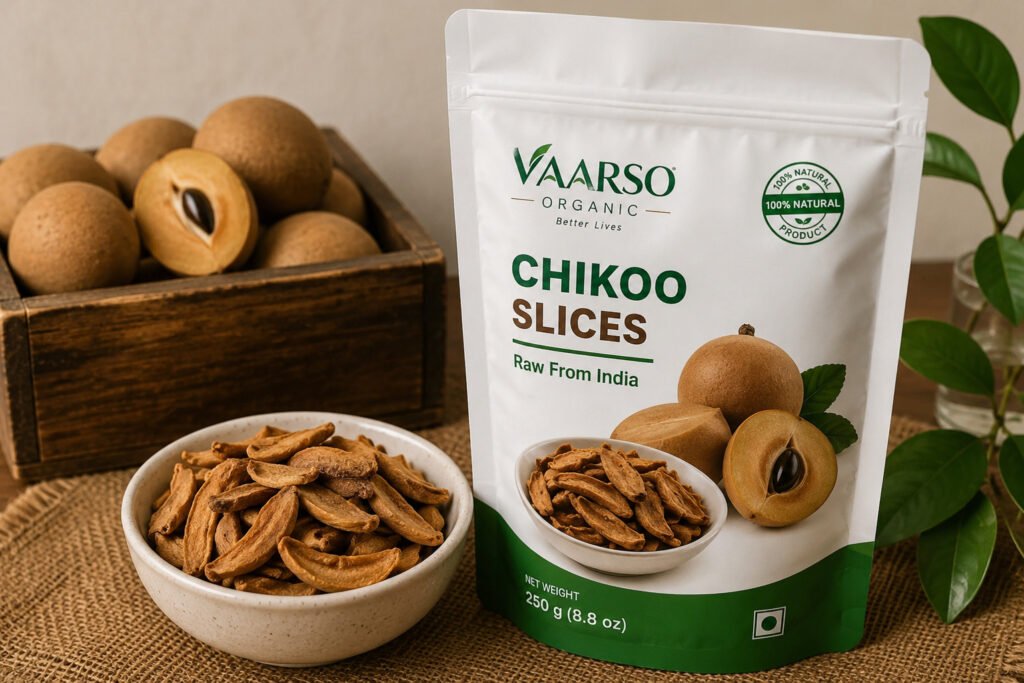 Vaarso Organic Chikoo Slices