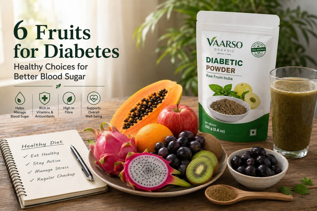 Vaarso Organic Dia Care Powder for a healthy diabetes-friendly lifestyle