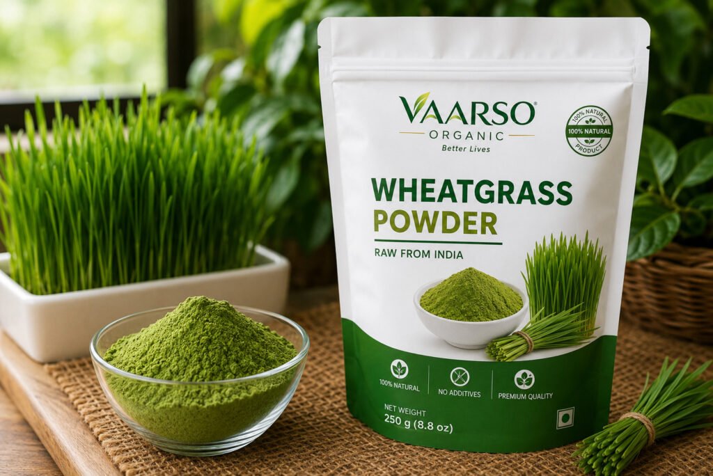 Vaarso Organic Wheatgrass Powder