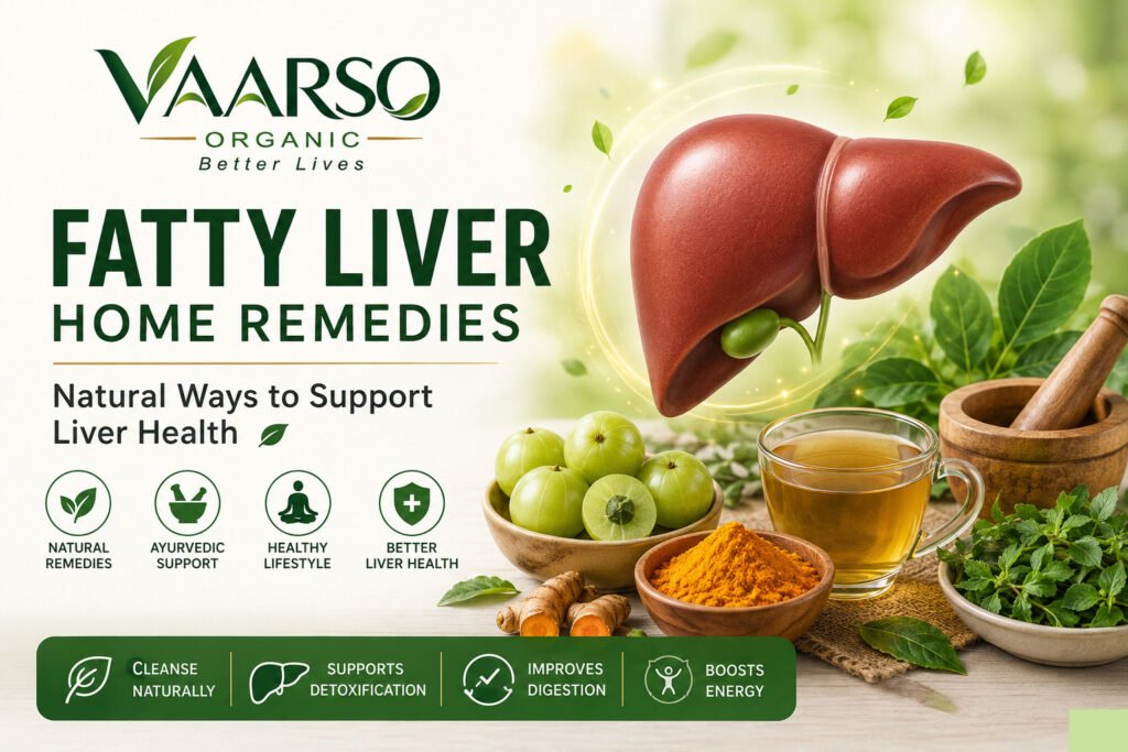 Fatty liver home remedies with healthy food, exercise and Ayurvedic liver support