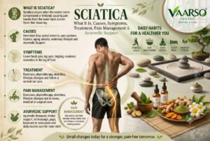 Sciatica: What It Is, Causes, Symptoms, Treatment, Pain Management & Ayurvedic Support